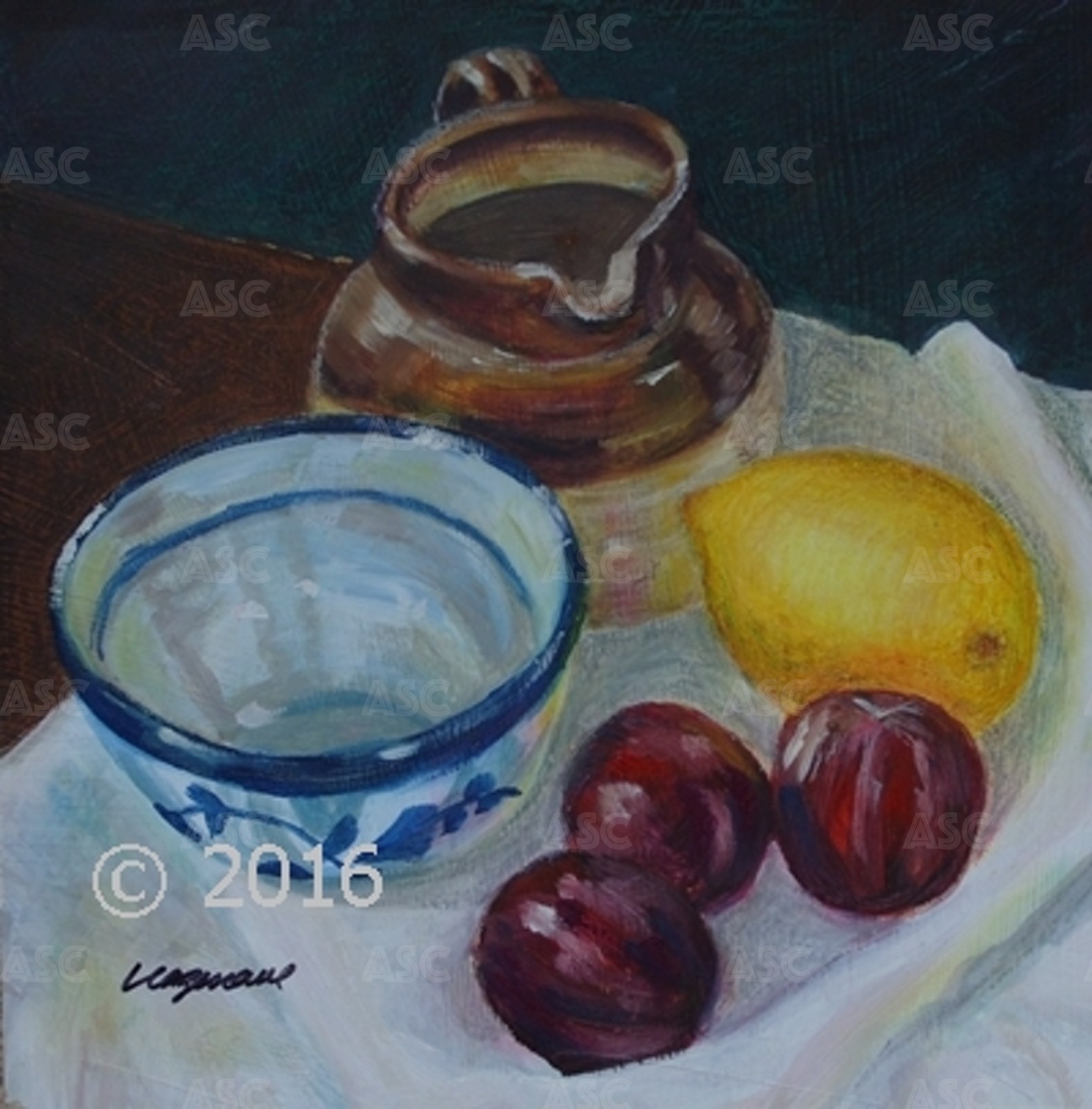 Still Life with China Bowl