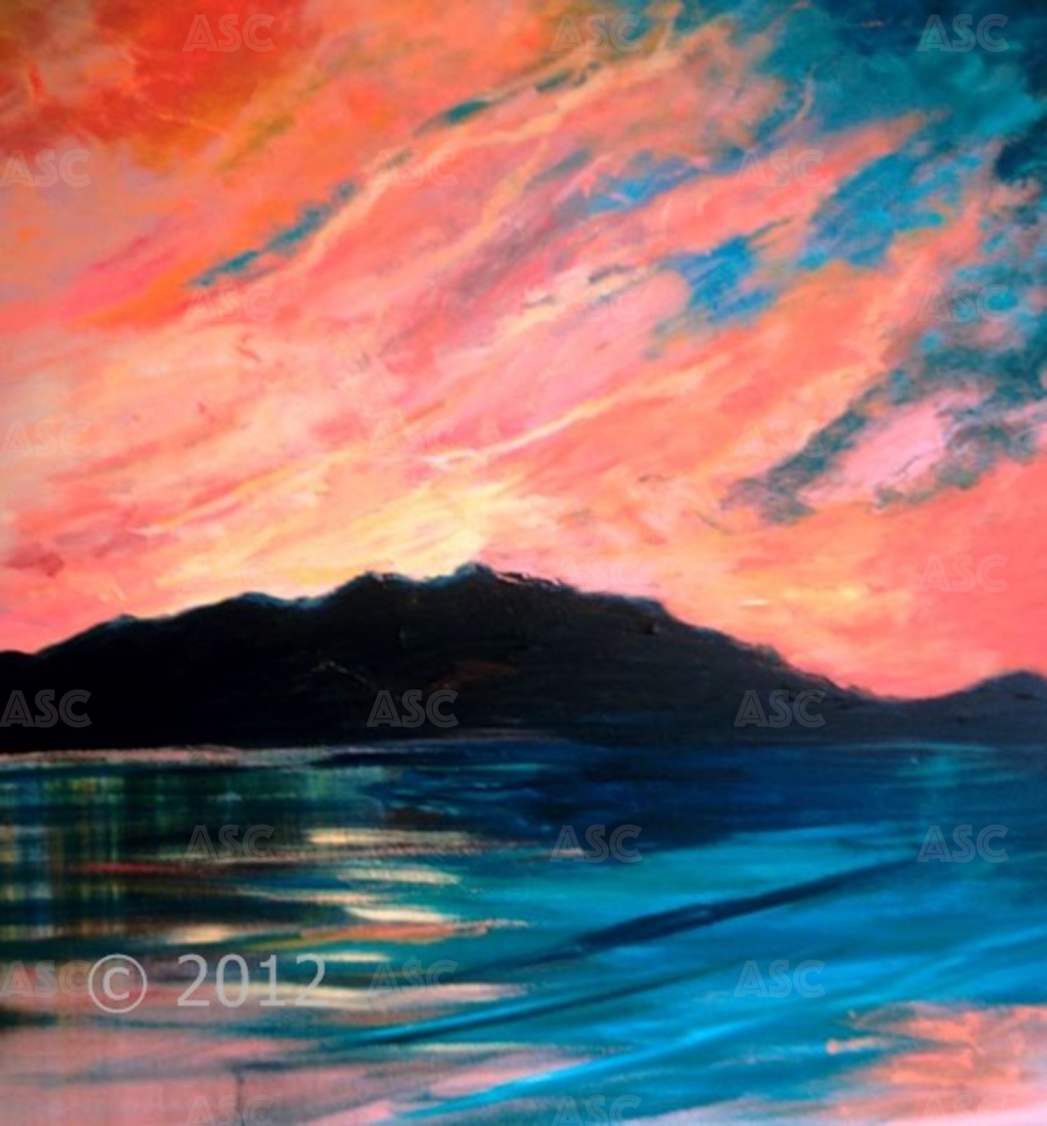 Blazing Sunset