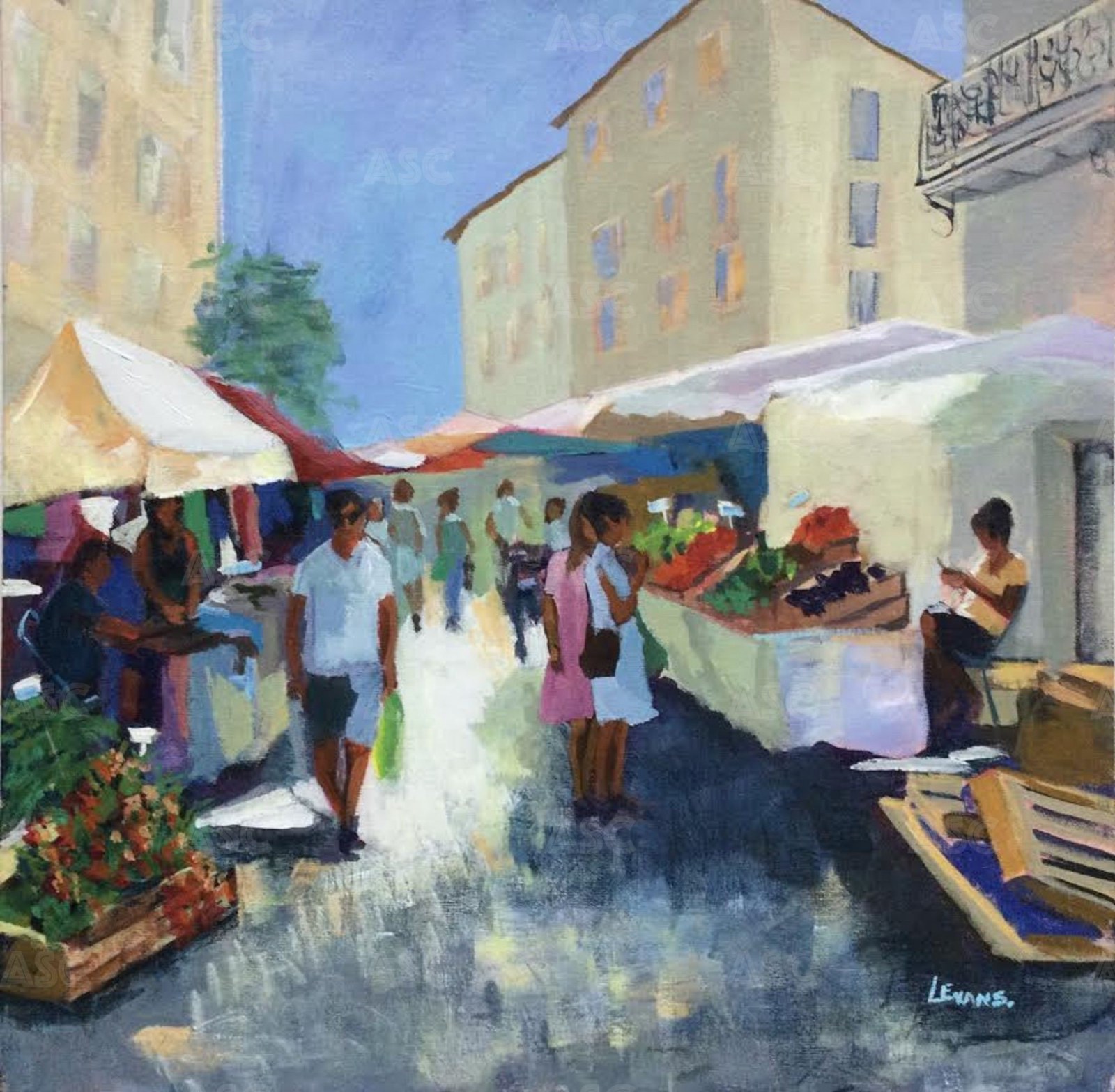 Market Day, Cassis